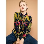 Chemisier-Ela-voila-bleu-western-romance-viscose-ecovero-Blutsgeschwister01