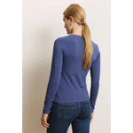 T-shirt-Sissi-crown-blue-coton-biologique-Tranquillo02