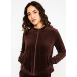 Cardigan-Jolly-zip-up-brown-velours-coton-biologique-polyester-recyclé-blutsgeschwister04
