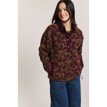 Veste-Jorgaa-fleece-burgundy-botanical-polyester-recycle-Tranquillo01