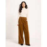 Pantalon-Benoite-Hose-Mit-Weitem-Bein-Bronze-Brown-coton-biologique-Lanius01