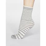 SPW624-GREY-MARLE--Jacinda-Stripe-Bamboo-Organic-Cotton-Blend-Socks-in-Grey-Marle-1S