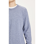 80624 - FIELD o-neck knit - GOTS - 1335 - Blue Fog - Extra 4