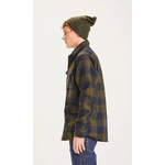 94040 - PINE checked wool overshirt - GRS - 1090 Forrest Night - 01