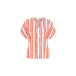 LANIUS_SS22_13170-00_Kurzarmbluse_off-white-mango__06