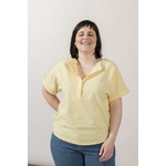Blouse Louise jaune Mr Manchette 01