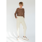 Pantalon beige Piche - Lavandera 01