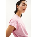 T-shirt Oneliaa - ligné rose - coton biologique - Armed Angels 02