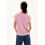 T-shirt Oneliaa - ligné rose - coton biologique - Armed Angels 04