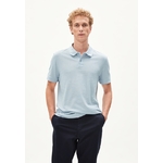 Polo Fibraa - morning Sky - coton biologique - Armed Angels 01
