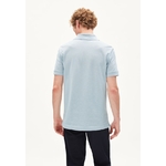 Polo Fibraa - morning Sky - coton biologique - Armed Angels 02