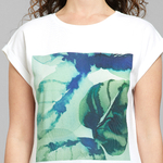 T-shirt Green Leaf - coton biologique - Dedicated 02