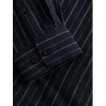 1090004 - Striped linen custom fit shirt - GOTS-Vegan - 8003 Stripe - navy - Extra 7