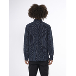 1090004 - Striped linen custom fit shirt - GOTS-Vegan - 8003 Stripe - navy - Extra 1
