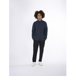 1090004 - Striped linen custom fit shirt - GOTS-Vegan - 8003 Stripe - navy - Extra 2
