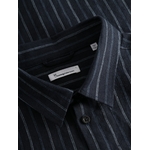 1090004 - Striped linen custom fit shirt - GOTS-Vegan - 8003 Stripe - navy - Extra 5