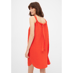 Robe Elif - Sunset Orange - coton biologique - Givn 03