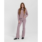 Pantalon Lisette - velours - lavender grey - coton biologique - Kuyichi 04