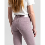 Pantalon Lisette - velours - lavender grey - coton biologique - Kuyichi 03