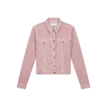 Veste Chelsea - velours - lavender grey - coton biologique - Kuyichi 05