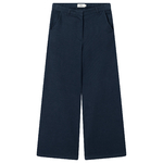 Pantalon Beatrice - flanelle - coton biologique - bleu marine - Givn 05