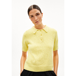 Polo Matildiaas - yellow light - coton biologique - Armed Angels - 09