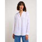 Blouse Xitlali - blanc - lin - LANIUS 02