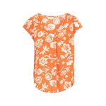 Blouse Liberty Maniac - motif orange - Ecovero - Blutsgeschwister 06