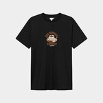 T-shirt Depresso - black - coton biologique - Dedicated 01