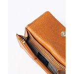 Portefeuille Pau - cognac - stromboli leather - O My Bag 03