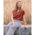 15 Blouse Ruby terracotta - Givn