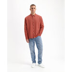 Chemise-Milan-Terracotta-coton-biologique-lin-Kuyichi04