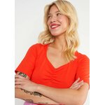 T-shirt-balconnet-feminin-orange-coton-biologique-blutsgeschwister04