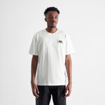 T-shirt Stockholm Jump Whale White - coton biologique - Dedicated 01