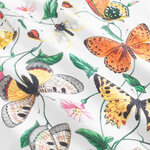 T-shirt Visby Butterfly Field White - coton biologique - Dedicated 03