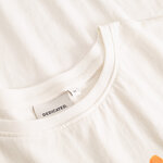 T-shirt Visby Summer Flowers Off-White - coton biologique - Dedicated 04