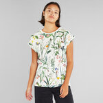 T-shirt Visby Flower Field Off-White - coton biologique - Dedicated 01