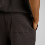 Shorts Essingen Waffle Phantom Black - coton biologique - Dedicated 05