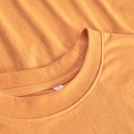 T-shirt Stockholm Base Gold Yellow - coton biologique - Dedicated 03