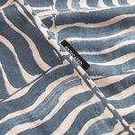 T-shirt Stockholm Wave Tiles Blue - coton biologique - Dedicated 05