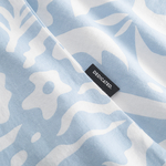T-shirt Visby Wonky Beach Skyway Blue - coton biologique - Dedicated 05