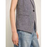 Blazer-Zuri-dark-blue-melange-coton-biologique-lin-Lanius04