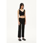 Crop Top Telmaa - black - coton bio - polyamide recyclée - Armed Angels 04