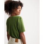 T-shirt-Olivia-Pine-Green-coton-biologique-chanvre-Kuyichi04