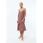 Robe-Britney- Light-Apricot-Burgundy-(Structure)-coton-biologique-Givn01