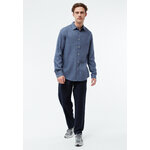 Chemise-John-yale-blue-tencel-coton-biologique-Givn05