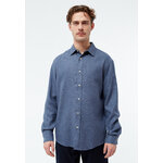Chemise-John-yale-blue-tencel-coton-biologique-Givn01
