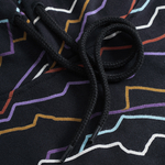 Hoodie-Falun-Line-Mountains-black-coton-biologique-Dedicated02