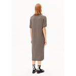 Robe-Fine-Polo-knit-walnut-cream-coton-biologique-modal-Armed-angels02