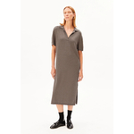 Robe-Fine-Polo-knit-walnut-cream-coton-biologique-modal-Armed-angels05